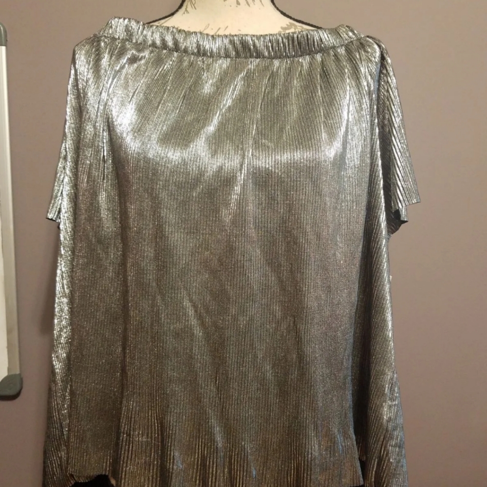 Silver shirt